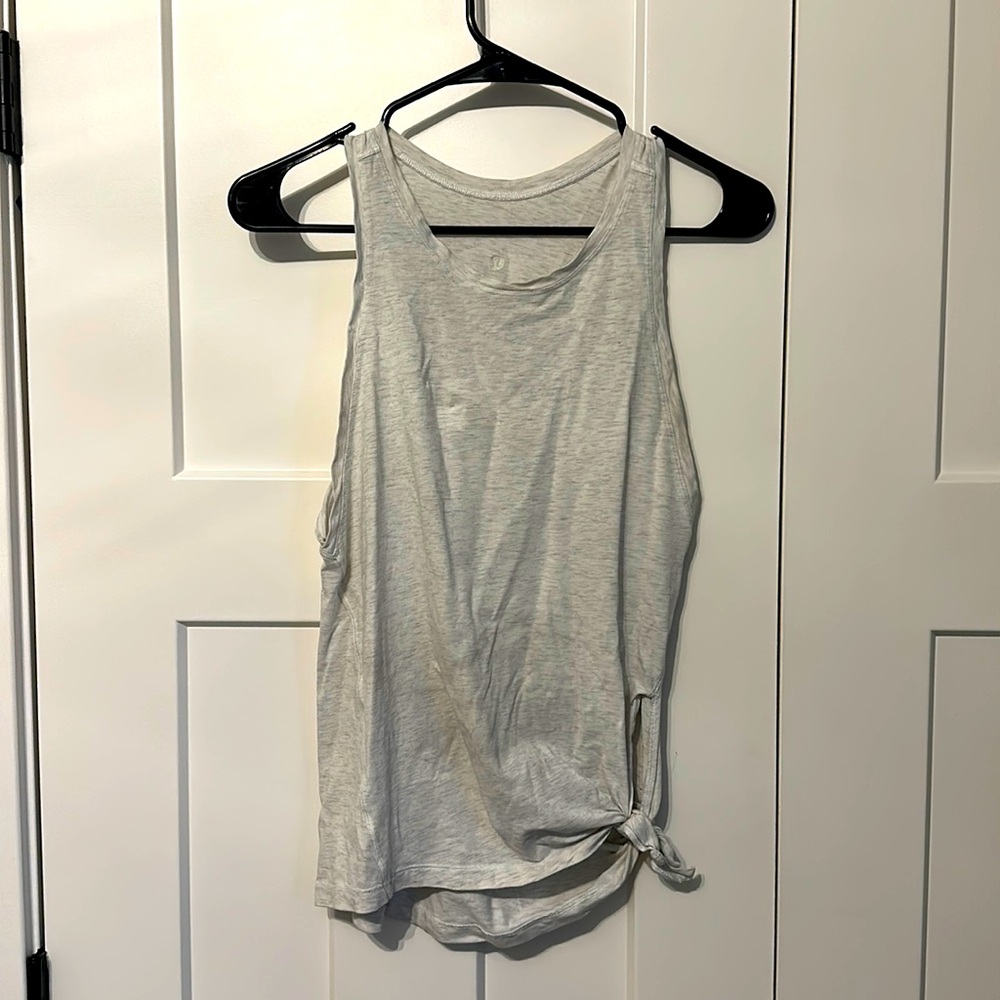 Lululemon To The Point Tank Side Tie